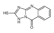 2-sulfanylidene-1,4-dihydro-[1,2,4]triazolo[5,1-b]quinazolin-9-one结构式