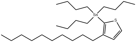 Stannane, tributyl(3-decyl-2-thienyl)-结构式