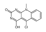 5-Chloro-10-methylpyrimido[4,5-b]quinoline-2,4(3H,10H)-dione Structure