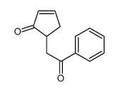 5-phenacylcyclopent-2-en-1-one结构式