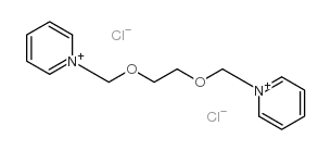 1,1'-[ethylenebis(oxymethylene)]dipyridinium dichloride Structure