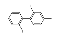 2,2'-diiodo-4-methyl-biphenyl结构式