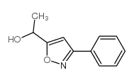 1-(3-苯基异噻唑-5-基)乙醇结构式