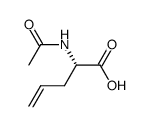 N-acetyl allylglycine Structure