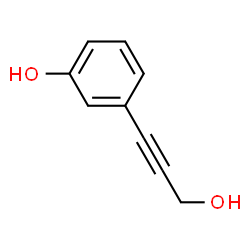 Phenol, 3-(3-hydroxy-1-propynyl)- (9CI)结构式