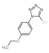 1-(4-ethoxyphenyl)-5-mercapto-1H-tetrazole structure