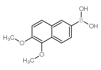 Boronic acid, (5,6-dimethoxy-2-naphthalenyl)- (9CI)结构式