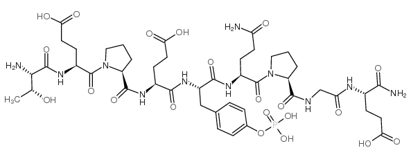 h-thr-glu-pro-glu-tyr(po3h2)-gln-pro-gly-glu-nh2 Structure