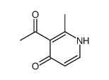4(1H)-Pyridinone, 3-acetyl-2-methyl- (9CI) structure
