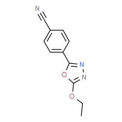 Benzonitrile, 4-(5-ethoxy-1,3,4-oxadiazol-2-yl)- (9CI) picture