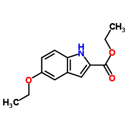 Ethyl 5-ethoxy-1H-indole-2-carboxylate structure