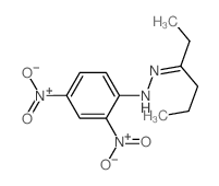 3-Hexanone,2-(2,4-dinitrophenyl)hydrazone结构式
