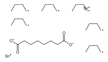 bis(tributylstannyl) octanedioate结构式