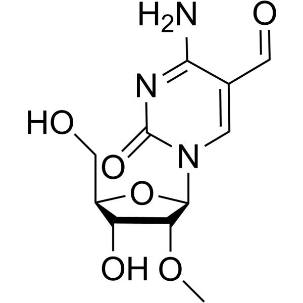 5-Formyl-2’-O-methylcytidine结构式