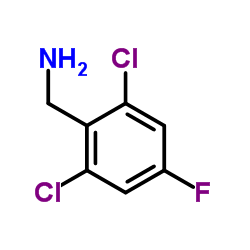 1-(2,6-Dichloro-4-fluorophenyl)methanamine结构式