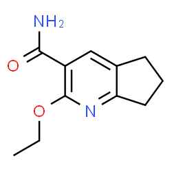 5H-Cyclopenta[b]pyridine-3-carboxamide,2-ethoxy-6,7-dihydro-(9CI) structure