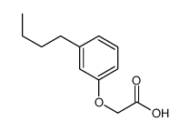 2-(3-butylphenoxy)acetic acid Structure