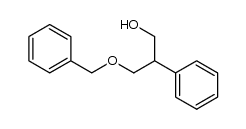 3-benzyloxy-2-phenyl-1-propanol Structure