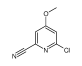 6-CHLORO-4-METHOXYPICOLINONITRILE picture