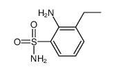 Benzenesulfonamide, 2-amino-3-ethyl- (9CI) structure