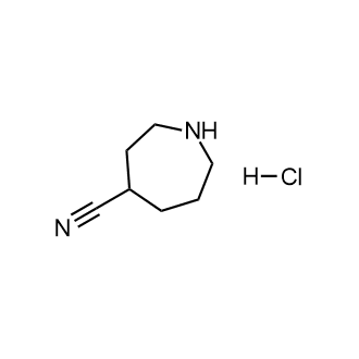 Azepane-4-carbonitrile hydrochloride Structure