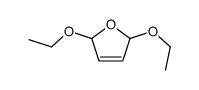 2,5-diethoxy-2,5-dihydrofuran Structure