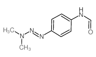 Formamide,N-[4-(3,3-dimethyl-1-triazen-1-yl)phenyl]- picture