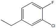 2-chloro-4-ethyl-1-fluorobenzene Structure