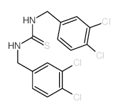 Thiourea,N,N'-bis[(3,4-dichlorophenyl)methyl]- picture