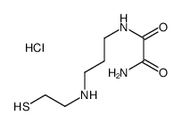 3-(oxamoylamino)propyl-(2-sulfanylethyl)azanium,chloride Structure