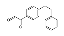 1-(p-Phenethylphenyl)glyoxal Structure