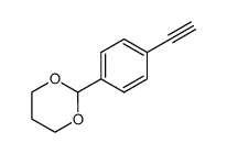 1,3-Dioxane,2-(4-ethynylphenyl)-(9CI) Structure