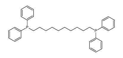 10-diphenylphosphanyldecyl(diphenyl)phosphane结构式
