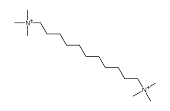 trimethyl-[11-(trimethylazaniumyl)undecyl]azanium Structure
