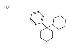 phencyclidine hydrobromide Structure