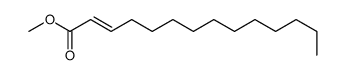methyl tetradec-2-enoate结构式