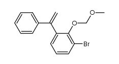 1-bromo-2-(methoxymethoxy)-3-(1-phenylvinyl)benzene Structure