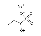 sodium 1-hydroxy-1-propanesulfonate结构式