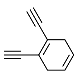 1,4-Cyclohexadiene, 1,2-diethynyl- (9CI) Structure