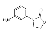 3-(3-氨基苯)-1,3-恶唑烷-2-酮结构式