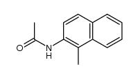 N-(1-methyl-[2]naphthyl)-acetamide结构式