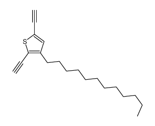 3-dodecyl-2,5-diethynylthiophene结构式