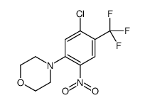 4-[5-Chloro-2-nitro-4-(trifluoromethyl)phenyl]morpholine Structure