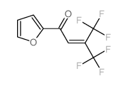 2-BUTEN-1-ONE, 1-(2-FURYL)-4,4,4-TRIFLUORO-3-TRIFLUOROMETHYL-结构式