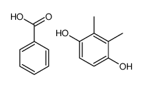 benzoic acid,2,3-dimethylbenzene-1,4-diol Structure