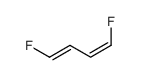 cis,trans-1,4-Difluorobutadiene结构式