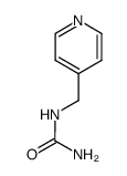 N-(4-pyridylmethyl)urea结构式