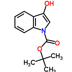 1-Boc-1H-Indol-3-ol Structure