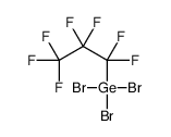 tribromo(1,1,2,2,3,3,3-heptafluoropropyl)germane结构式