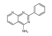 2-Phenylpyrido[2,3-d]pyrimidin-4-amine结构式